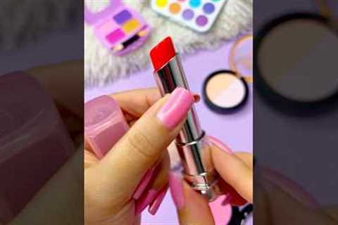 ASMR Makeup Set Satisfying with Unboxing &amp; Review Pink Sounds Video Lipstick