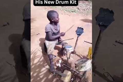 WOW! His NEW DRUM Kit Went VIRAL 🔥🔥🔥🔥#shorts