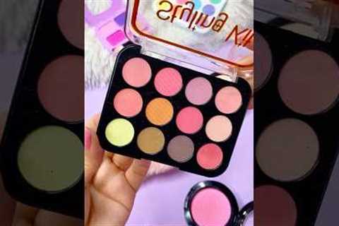 ASMR Makeup Set Satisfying with Unboxing & Review Pink Sounds Video naked eyeshadow