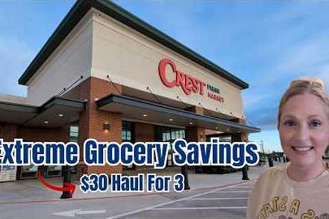 $30 Grocery Haul: Feeding A Family Of 3 On A $200/ Month Grocery Budget 04/2026