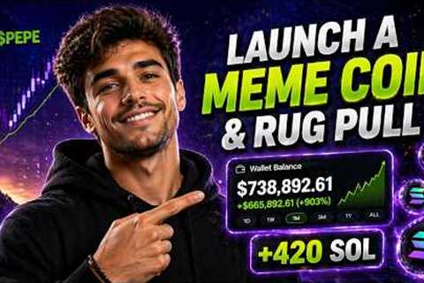 HOW I RUG PULL A MEME COIN IN 8 MINUTES (NEW METHOD)