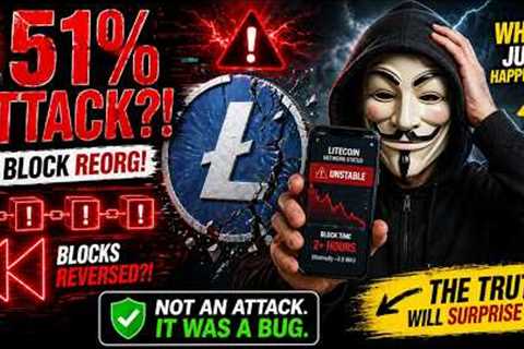 Litecoin Just Got 51% Attacked?! 13 Block Reorg SHOCKS Everyone!!!