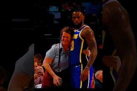LeBron is TOO KIND ❤️‍🩹🥹 #shorts ￼