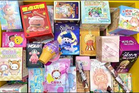 52 minutes of Blind Box Mystery bags ASMR NO TALKING Relaxing Unboxing Sounds Toy ASMR