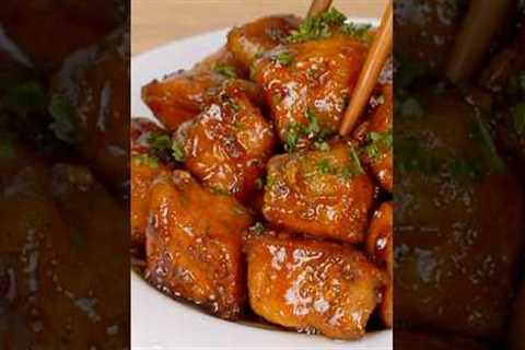 10-Minute Recipe! Honey Garlic Chicken Bites 🍯🍗🔥