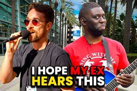 Huge Crowd Gathers When People Sing at NAMM