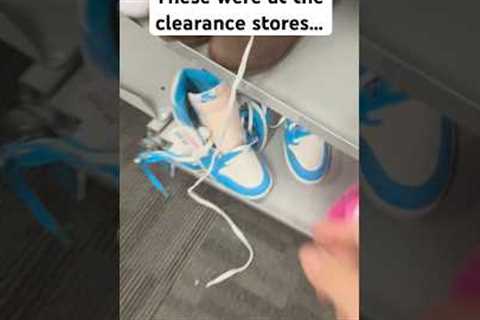 I went to clearance stores in rich neighborhoods…. #sneaker #shoes
