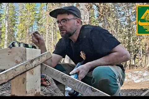Cabin Build Alone On A Remote River | Would You?