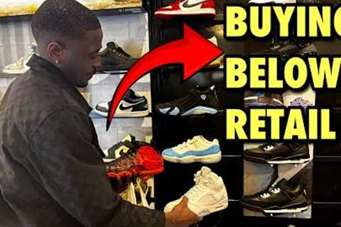 BUYING THE BEST SNEAKERS FOR BELOW RETAIL! MALL VLOG! BEST TIME TO RESELL!
