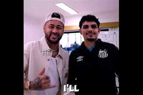 Neymar's Special Moment With A Cancer Kid