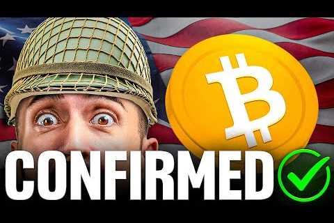 Bitcoin Just Got Military Backing