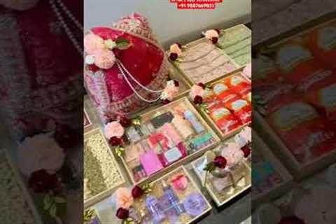 Wedding gift hampers packings | dryfruit packing #short #fruit #packing #hampers #diy #wedding