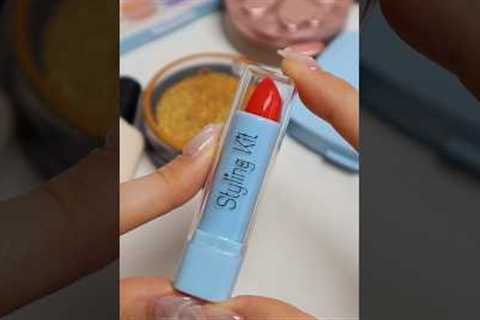 Satisfying Miniature: Japanese Makeup Toy Set Unboxing ASMR (No talking)
