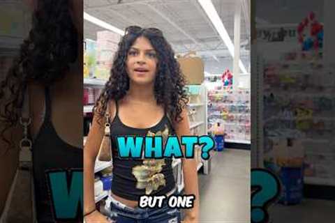 ANYTHING YOU WANT… BUT ONE AISLE ONLY  #shorts #shopping #challenge