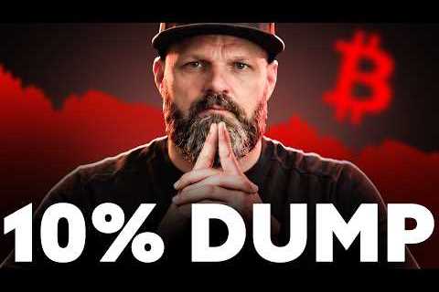 CRYPTO LIVE TRADING: Bitcoin Is About To Dump 10% (How To Trade It)