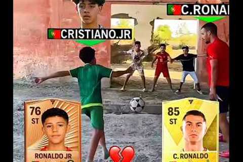 Ronaldo X Cristiano Jr Skills🥶☠️🔥