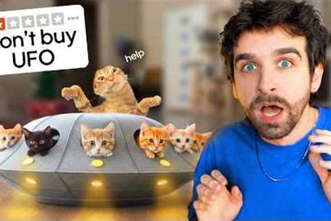 I Tested WEIRD BANNED Cat Gadgets on My Kittens (AGAIN)