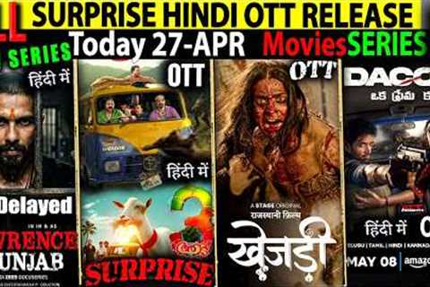 SURPRISE New Hindi OTT Release APR MAY 2026 l Aadu3-Dacoit-LIK-LawrenceofPunjab-MoviesSeries