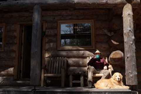 Off Grid Log Cabin Life: Roasting Beef Shank + Building My Maple Sugar Shack