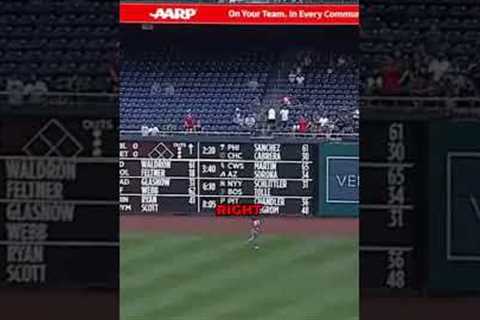 Not fair! A home run on your first MLB pitch. #mlb #baseball