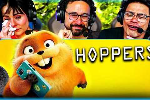 HOPPERS REACTION - PIXAR'S WILDEST MOVIE COMPLETELY BLINDSIDED US (AND MADE US CRY) -REVIEW -DISNEY