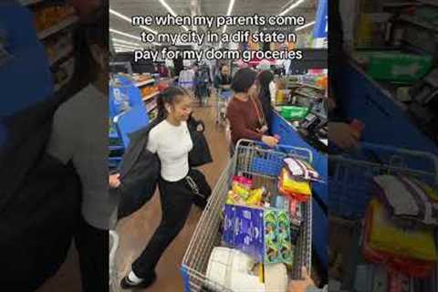 feels like a shopping spree #college #collegelife