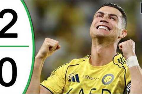 RONALDO 970 GOALS! 🐐 2-0 VICTORY HIGHLIGHTS!!!