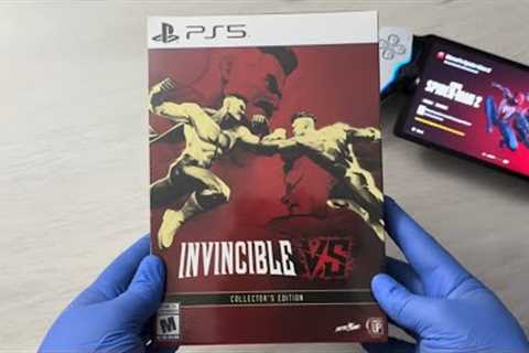 Unboxing Invincible VS Collectors Edition Ps5
