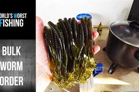 100 Green Pumpkin Worms: Using The Cooking Pot For Soft Plastic Lures