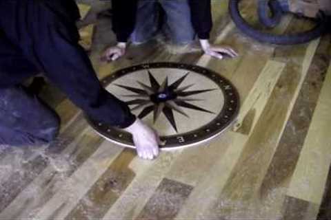 Installing a Wooden Medallion in a Hardwood Floor