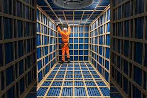 Hidden Underground Container Turns Into a Luxury Room 😱