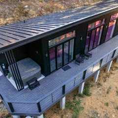 Construction start to finish of a modern ICF mountain cabin.