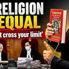MILORD! NO RELIGION IS EQUAL....SC SHOCKED.....WARNS LAWYER OF CROSSING LIMIT | #supremecourtofindia