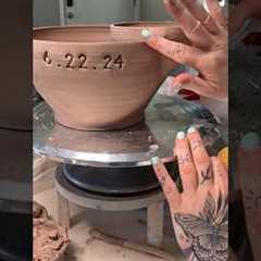 A wedding gift that’s both thoughtful & functional.....#weddinggift #handmadegift #pottery..