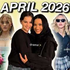 APRIL 2026 pop culture recap