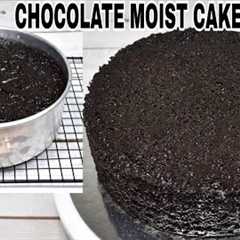 CHOCOLATE MOIST CAKE RECIPE