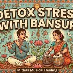 DETOX STRESS WITH BANSURI: Lower Cortisol || Flute & Tabla Therapy for Deepest Healing 