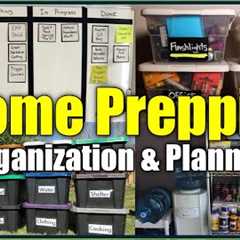 Home Prepping Planning and Organization | National Preparedness Month