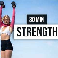 30 MIN HIP HOP Music - Full Body Strength With Weights, Home Workout