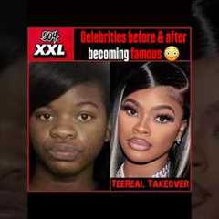 Celebrities Before Fame 😳 ​⁠@504XXL JT CARDI B NICKI MINAJ GLORILLA