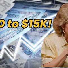 From $500 to $15000 Credit Limit. THE EXACT STRATEGY I USED!