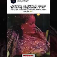 Rihanna “reportedly skips after-parties after argument with A$AP Rocky”  #rihanna