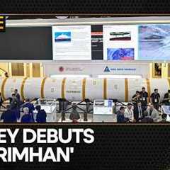 Turkey Unveils ‘Yildirimhan’: First-Ever Breakthrough Defence Tech Shines at SAHA 2026 | WION