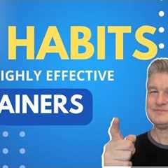 Seven Habits of Highly Effective Trainers