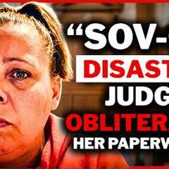 SovCit Refuses Legal Advice In Court… And The Judge DESTROYS Her Case