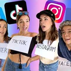 IF SOCIAL MEDIA APPS HAD A REALITY SHOW