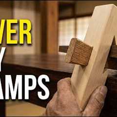 Buying Clamps Doesn’t Have To Be Expensive. Try This $5 Japanese Wedge Technique Instead