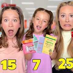 I’ll buy ANYTHING in YOUR AGE AISLE at TARGET shopping challenge 🛒🤑