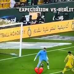 Expectation vs Reality : Ronaldo edition!  #soccer #football #shorts #futbol #realmadrid #ronaldo