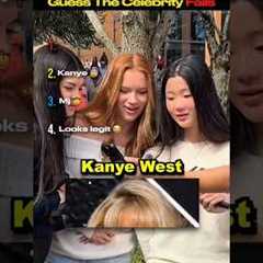 Ranking Funniest Guess The Celebrity Fails #shorts #ranking #tiktok